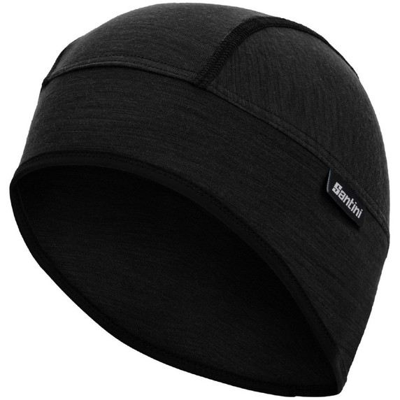 Santini Explorer Wool Ear Warmer Cap Black UNI