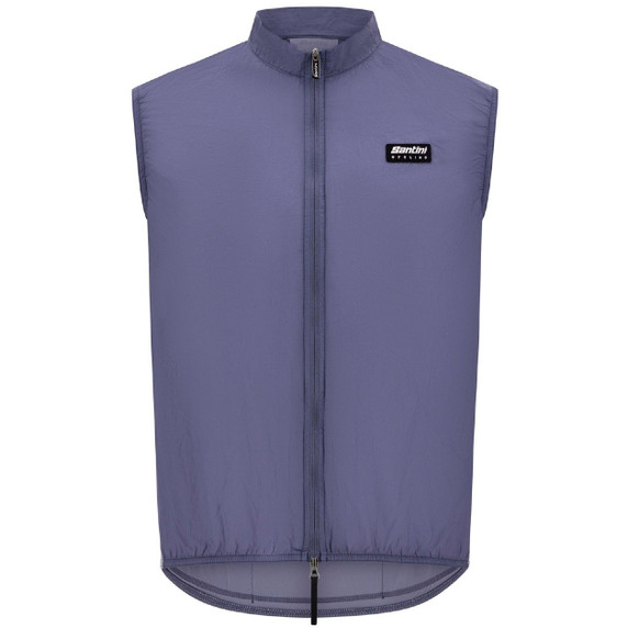 Santini RTR Pocketable Wind Proof Vest Powder Blue