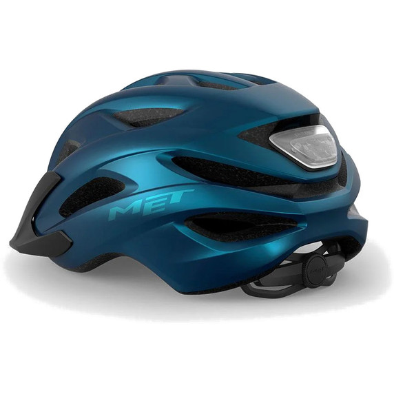 Met Crossover Helmet Unisize Metallic Blue