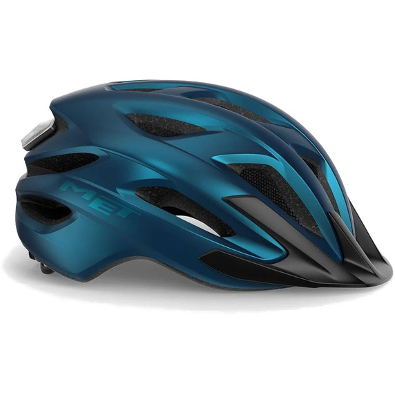 Met Crossover Helmet Unisize Metallic Blue