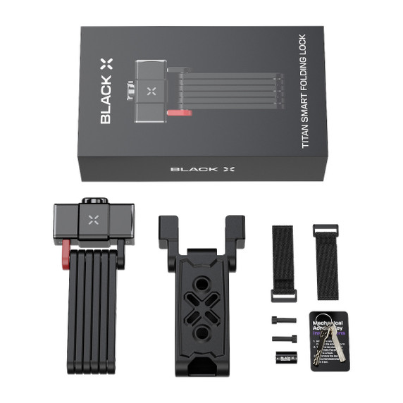 Black X Titan Folding Lock