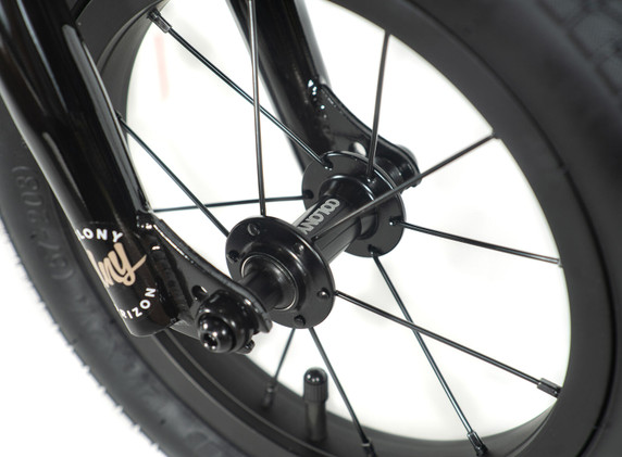 Colony BMX Horizon Alloy Balance Bike 12" Clear Black