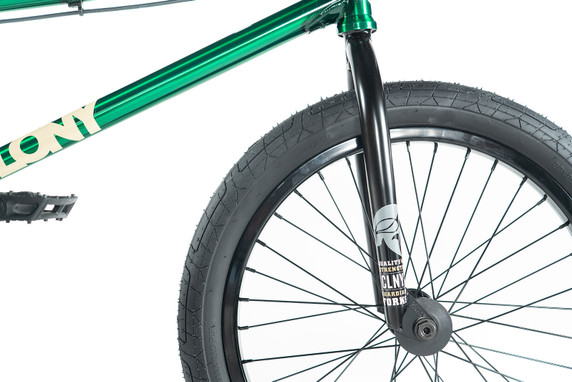 Colony Cadet Elite 20" BMX Bike Clear Moss Green