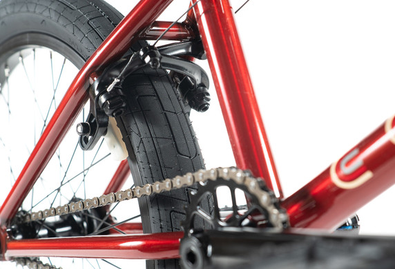 Colony Emerge BMX Bike Clear Red