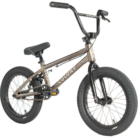 Colony Horizon 16" Freestyle BMX Bike Clear Black