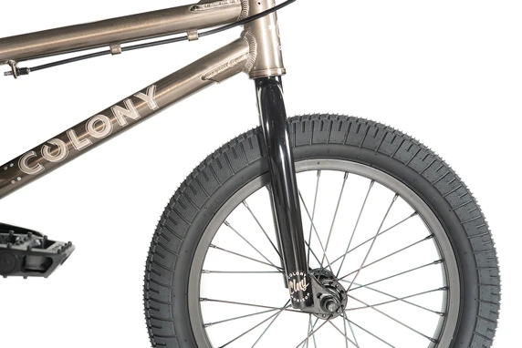 Colony Horizon 16" Freestyle BMX Bike Clear Black