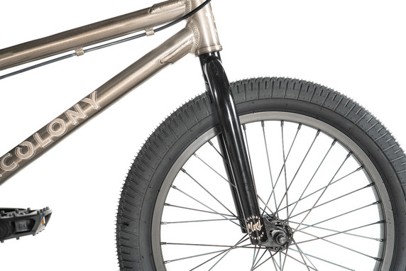 Colony Horizon 18" Freestyle BMX Bike Clear Black