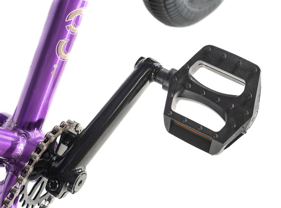 Colony Horizon 18" Freestyle BMX Bike Clear Purple