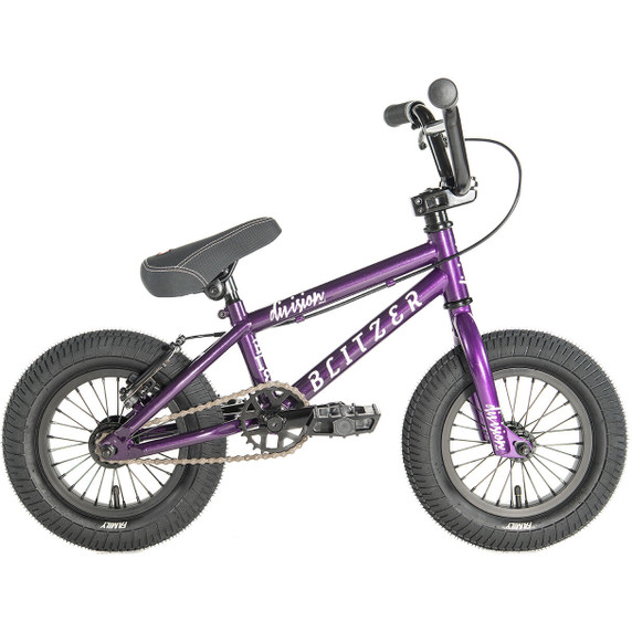 Division Blitzer 12" BMX Bike Metal Purple