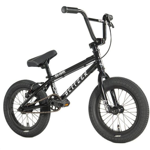 Division Blitzer 14" BMX Bike Gloss Black