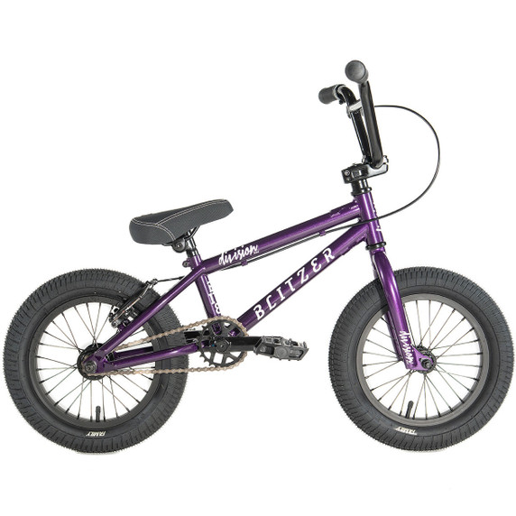 Division Blitzer 14" BMX Bike Metal Purple