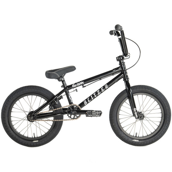 Division Blitzer 16" BMX Bike Gloss Black
