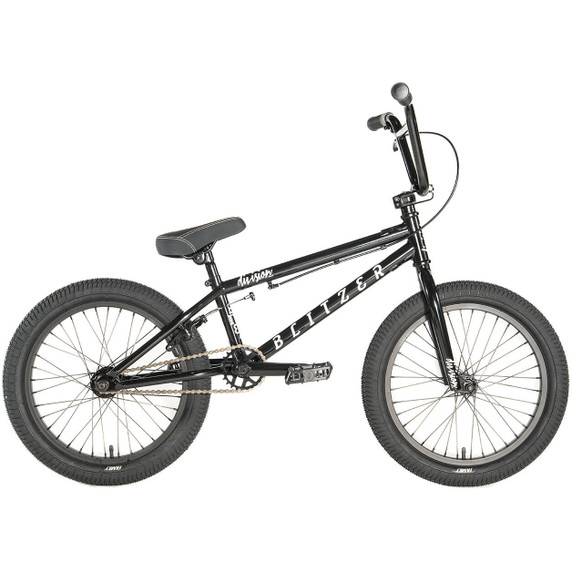 Division Blitzer 18" BMX Bike Gloss Black