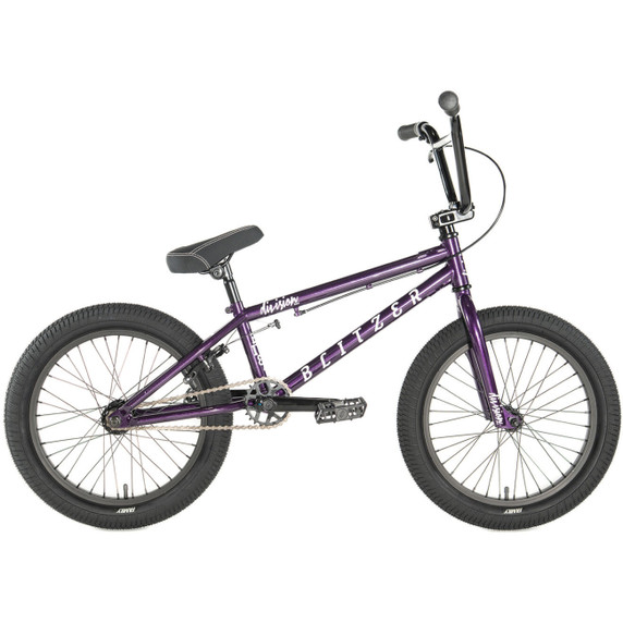 Division Blitzer 18" BMX Bike Metal Purple