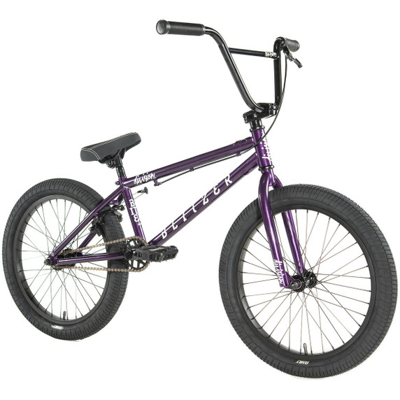Division Blitzer 20" BMX Bike Metal Purple