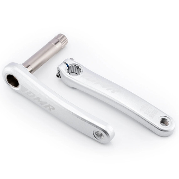 DMR Sect Two-Piece MTB Cranks Silver