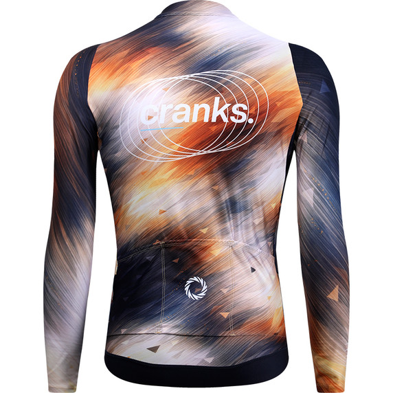 Caffeine and Cranks Pinnacle Thermal Jersey Arc Mens