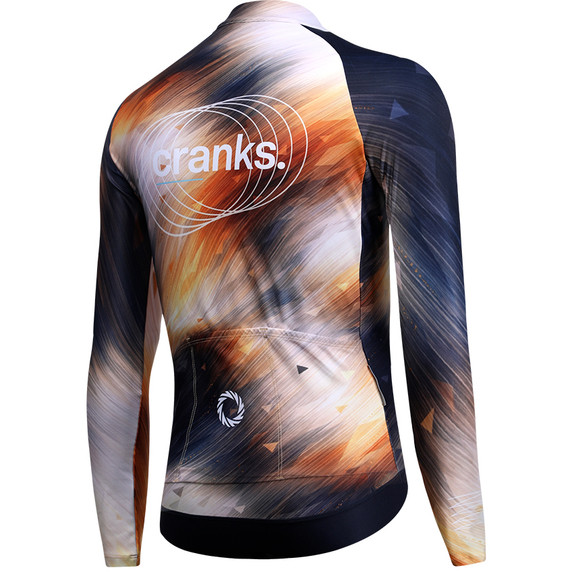 Caffeine and Cranks Pinnacle Thermal Jersey Arc Mens