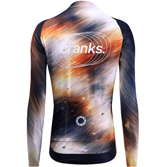 Caffeine and Cranks Pinnacle Thermal Jersey Arc Womens