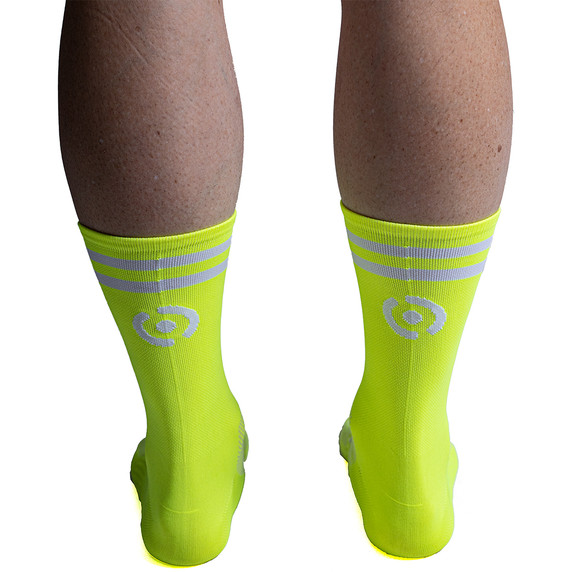 PEDALI Ascent Socks Fluro Yellow Socks
