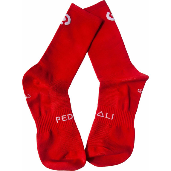 PEDALI Ascent Cycling Socks Red