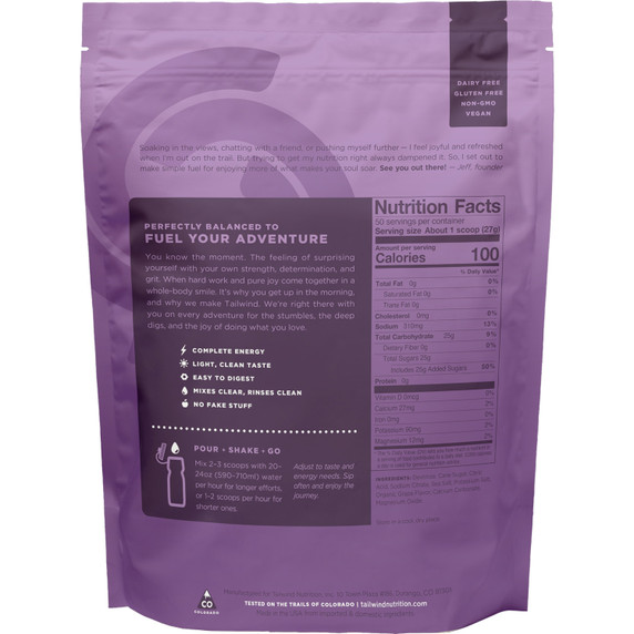 Tailwind Endurance Fuel 1.35kg Grape
