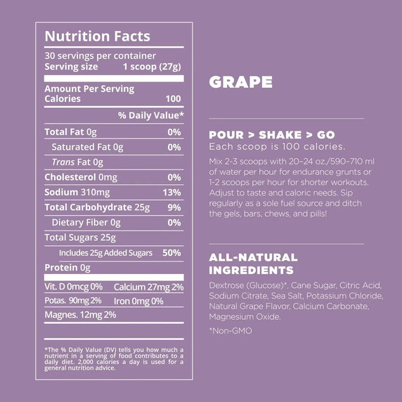 Tailwind Endurance Fuel 810g Grape