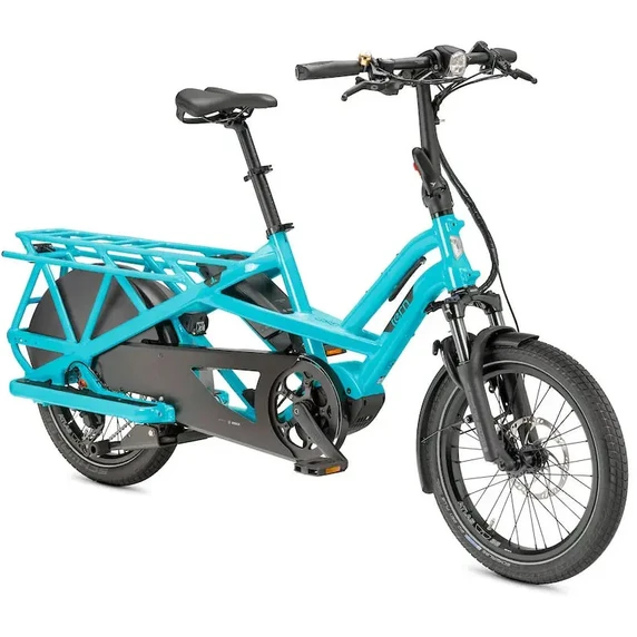 Tern GSD S10 Gen 2 Cargo E-Bike Beetle Blue/Dark Grey