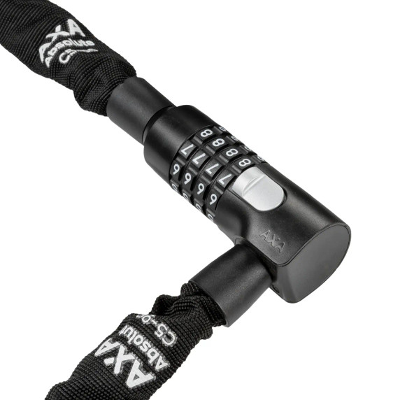 AXA Absolute 90cm x 5mm Chain Combo Lock