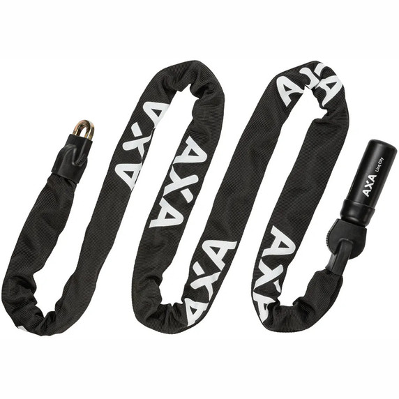 AXA Linq City 180cm x 7mm Chain Key Lock