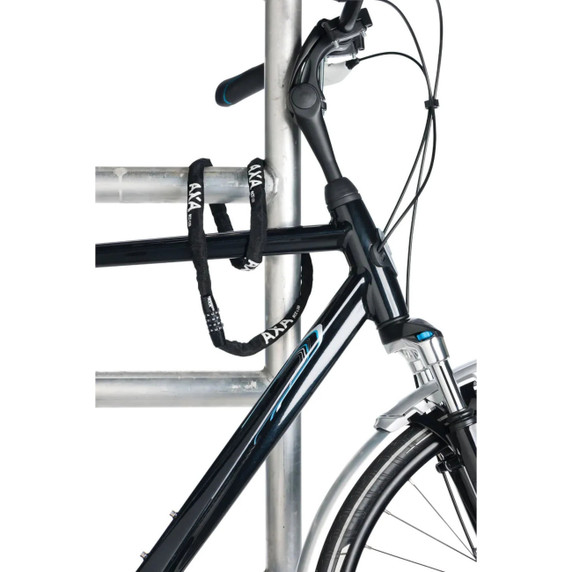 AXA Rigid RCC 120cm x 3.5mm Black Chain Combo Lock