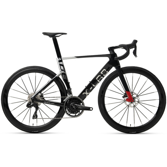 X-LAB AD8 105 Di2 Road Bike Sunsport Red/Black