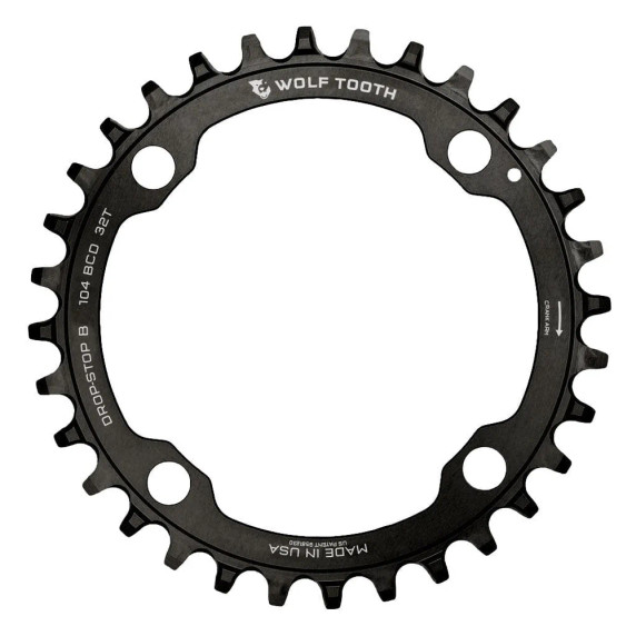Wolf Tooth 104 BCD Chainring Drop-Stop B