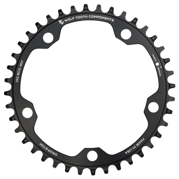 Wolf Tooth 130 BCD 5 Bolt Chainring Drop-Stop B