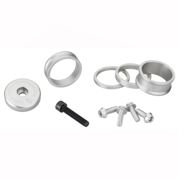 Wolf Tooth Anodized Colour Kit Raw Silver