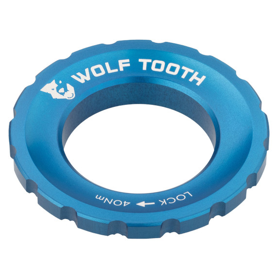 Wolf Tooth Centrelock Rotor Lockring Blue