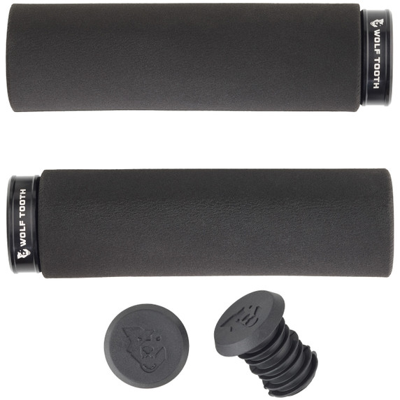 Wolf Tooth Fatpaw Lock-On Grips Black/Black