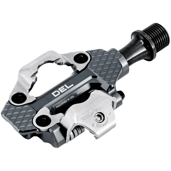 Wolf Tooth MK0 DEL Gravel Race Clipless Pedal Shadow Grey