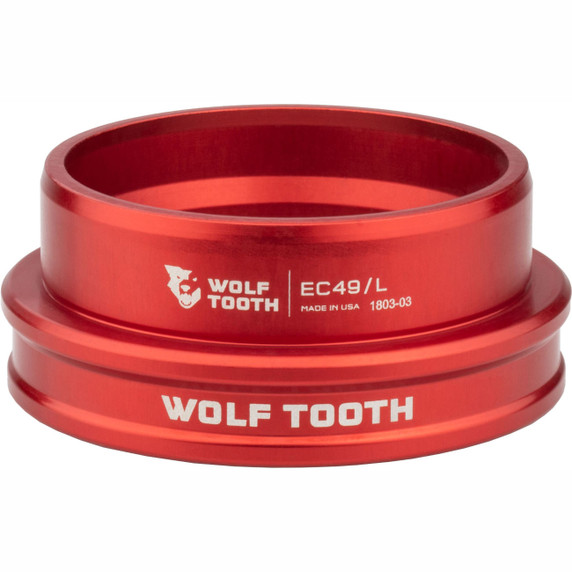 Wolf Tooth Premium Lower EC Headset Red