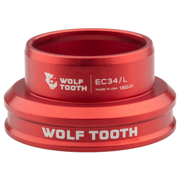 Wolf Tooth Premium Lower EC Headset Red
