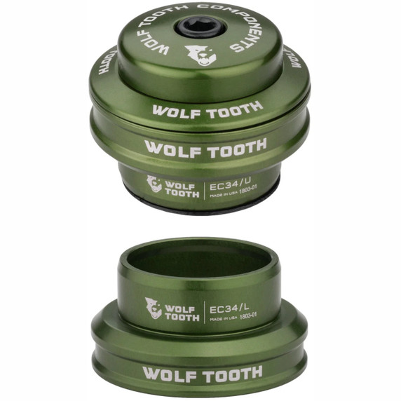 Wolf Tooth Premium Upper and Lower Headset Olive