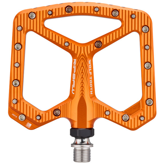 Wolf Tooth Ripsaw Pedals Orange