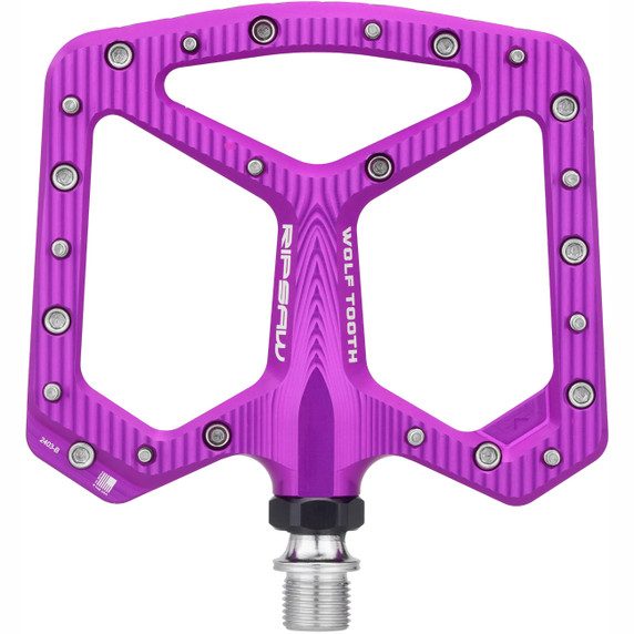 Wolf Tooth Ripsaw Pedals Ultraviolet Purple