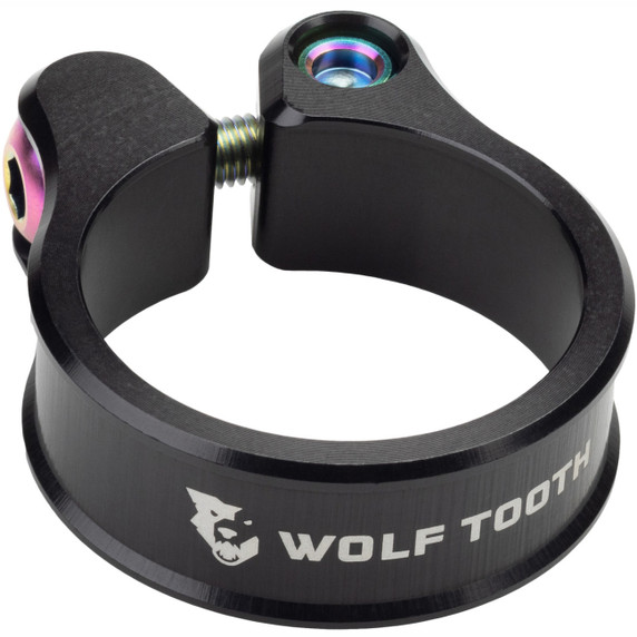 Wolf Tooth Seatpost Clamp Titanium Bolt Upgrade Kit Oil Slick