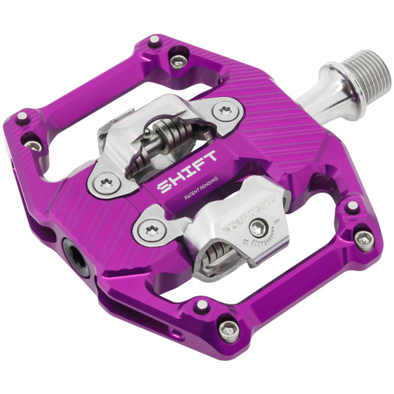 Wolf Tooth SHIFT Downhill Clipless Pedal Ultraviolet Purple