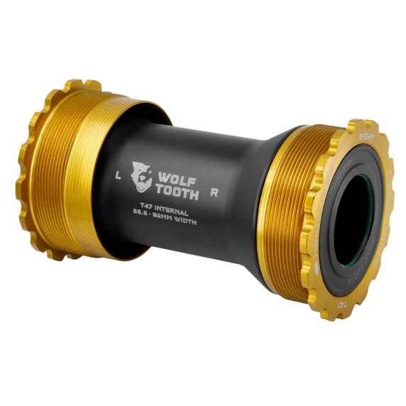 Wolf Tooth T47 Internal Bottom Bracket Gold