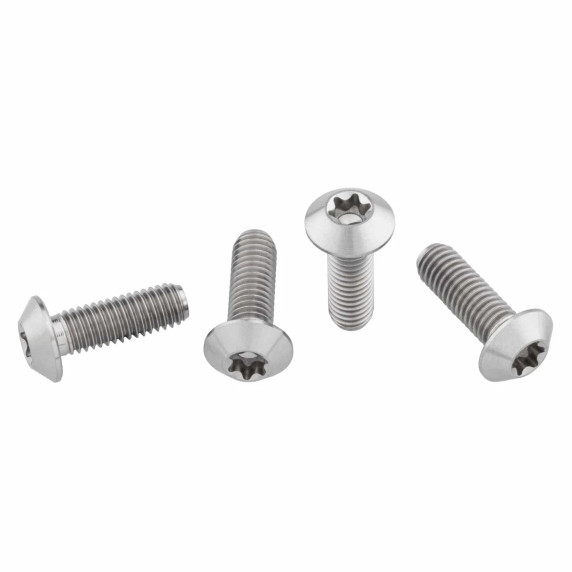 Wolf Tooth Ti Low Profile Bottle Cage Bolts Raw