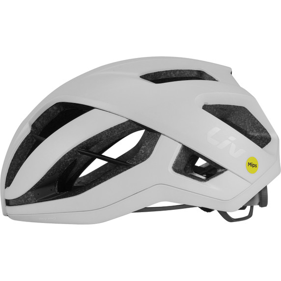 Liv Rev PRO MIPS Helmet Matte Pearl White