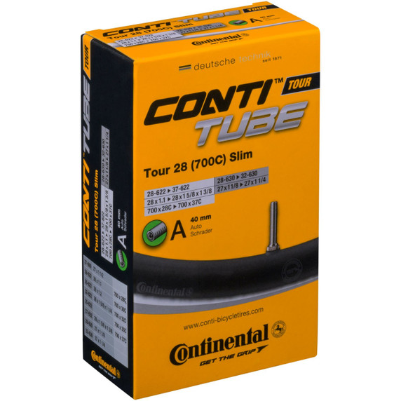 Continental Tour 28 Schrader Valve Tube 700x28-37C