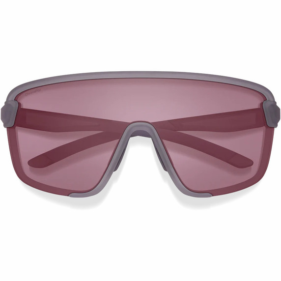 Smith Bobcat Sunglasses Matte Meteorite Crystal W/ ChromaPop Low Light Rose Lens